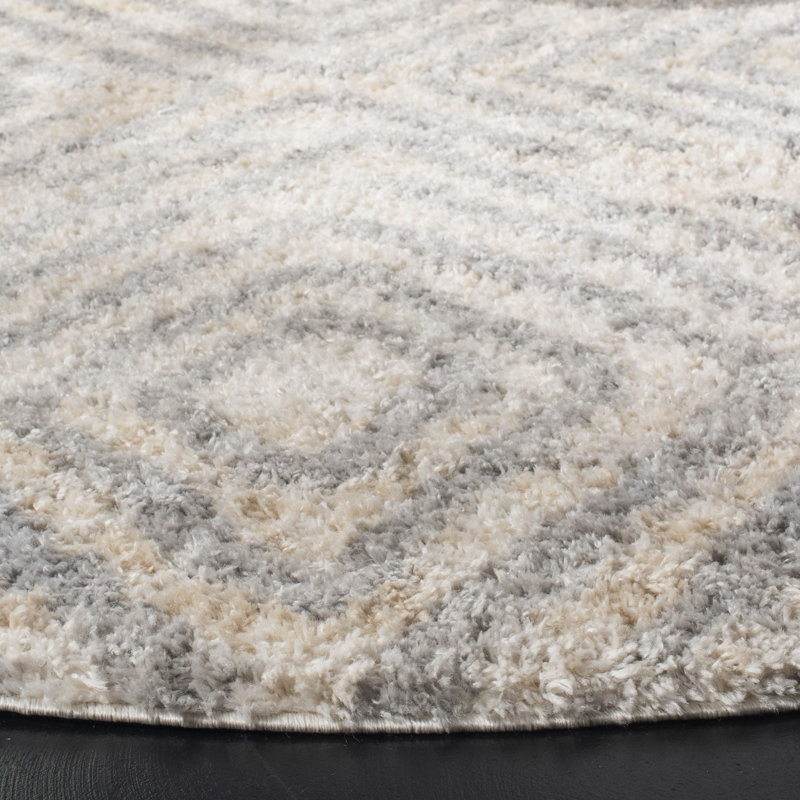 Bakker Shag 200 Performance Geometric Rug, Rectangle 5' x 7'