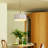 3-light Kitchen Pendant Light Shell Chandeliers For Dining Room