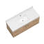 Meuble-lavabo simple 48 po avec comptoir simple Derrickson