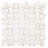 Fabrique 1-in. x 2-in. Basketweave Marble Look Polished Natural Stone Wall & Floor Mosaic Tile-87358271
