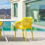 Chaise de salle à manger d'extérieur empilable Farrah-395721138