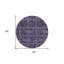 Tapis intérieur lavable 8 pi