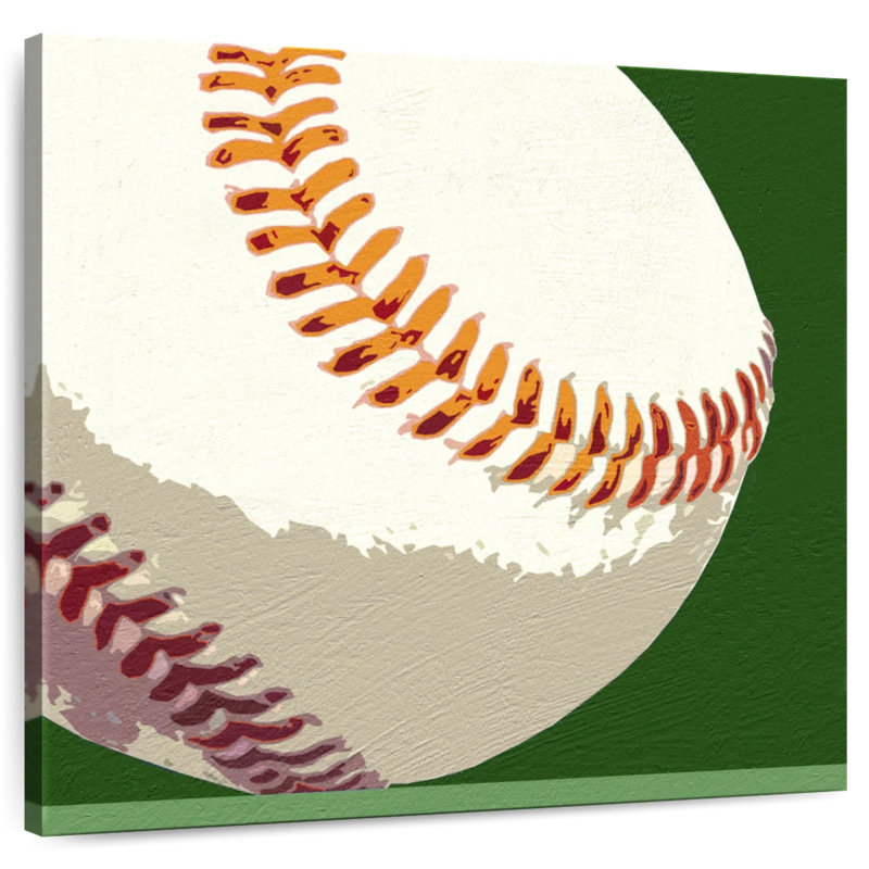 Baseball I, 39" H x 39" W