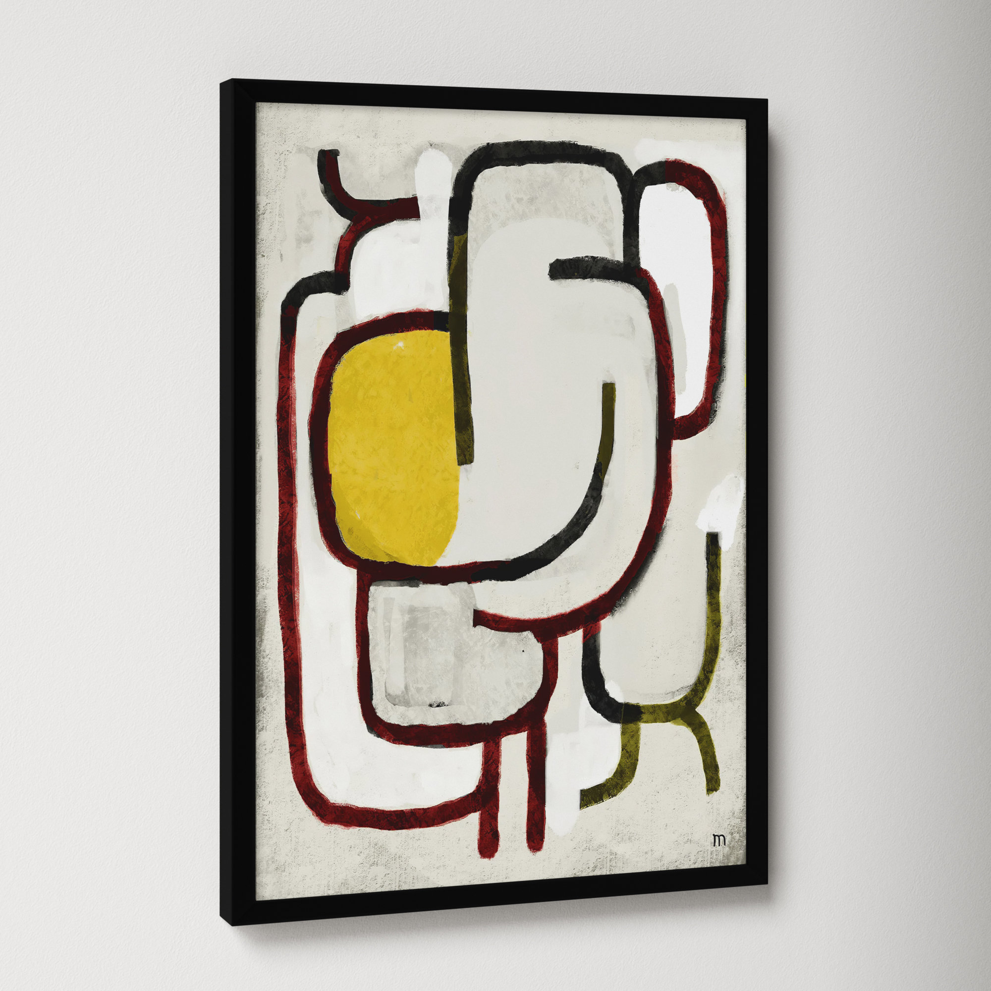 Lost In The Woods by Studiom, 20" H x 14" W x 1.25" D, Black