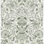 Blanche Dark Green Floral Damask Wallpaper-1890832710
