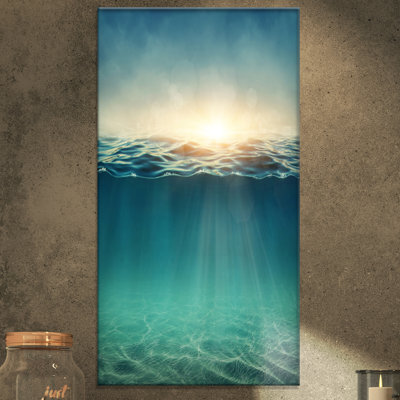 Corwin Abstract Underwater - Reproduction de photo sur toile tendue