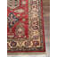 Tapis en laine et coton rouge noué à la main Original