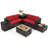 4 - Person Patio Conversation Set with Cushions-209576380