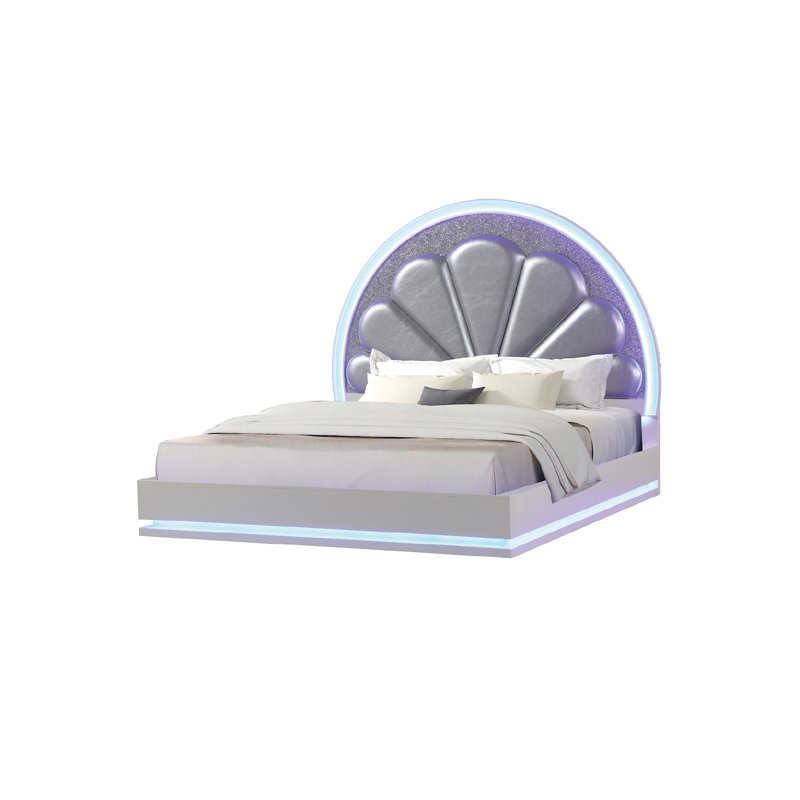Jorah Upholstered Platform Bed, Queen