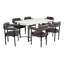 Dining Chairs Set Of 6 Upholstered Armchairs-146559790