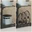 Iron Rectangle Countertop / Cabinet Pot Rack