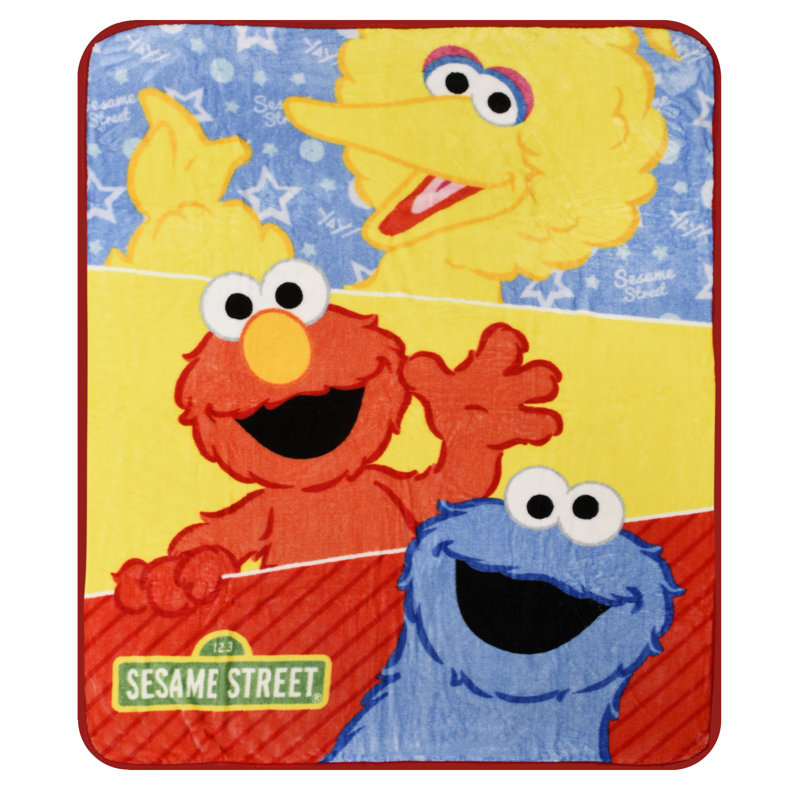 Jeté polaire Sesame Street Kids