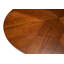 Round Walnut Wood Dining Table