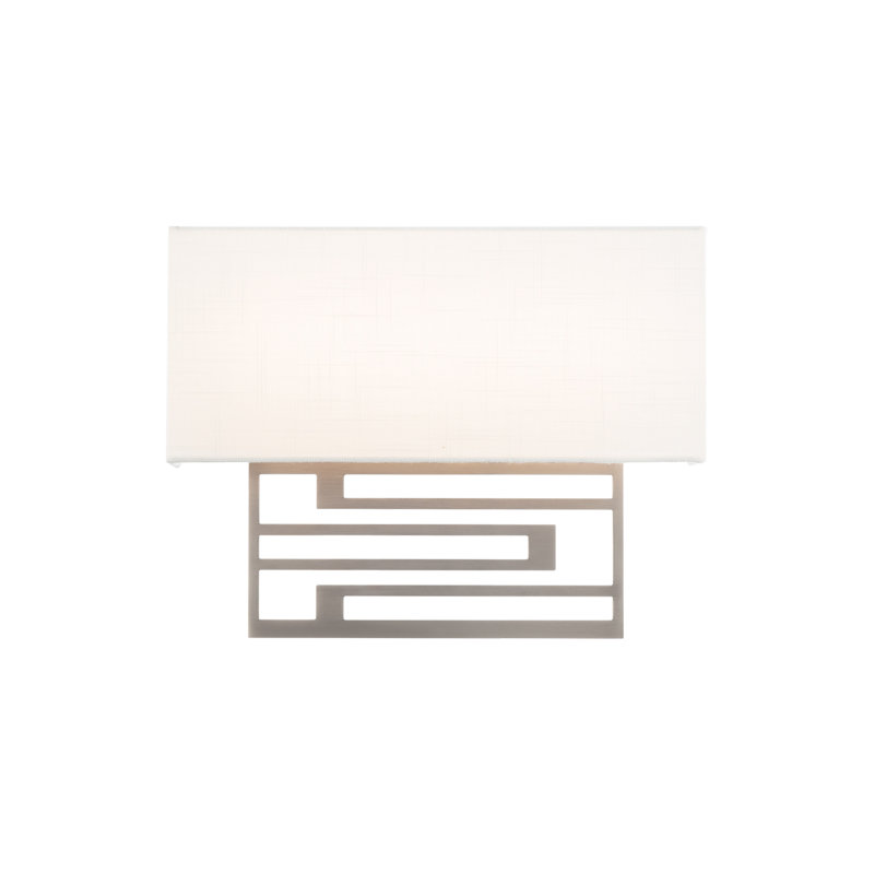 Vander LED Flush Mounted Sconce, 2700K, Silver