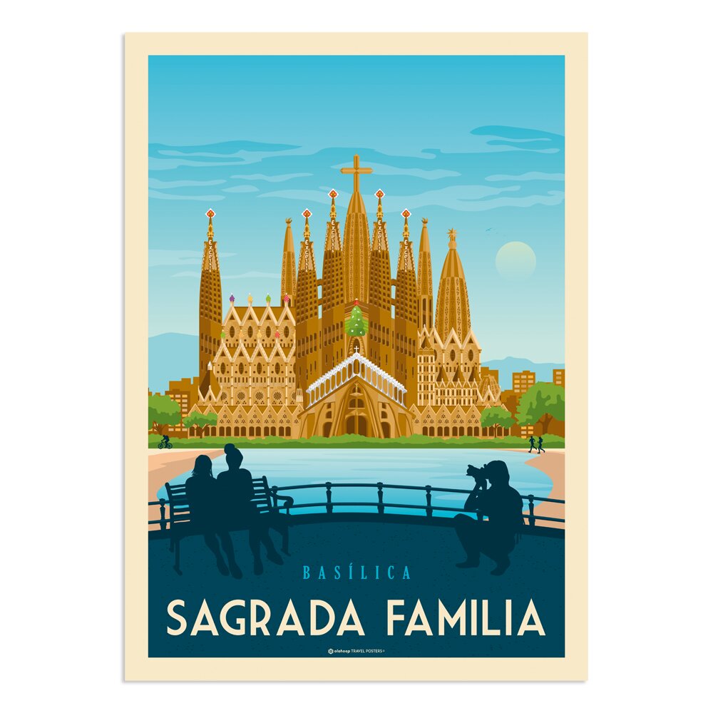 Poster Barcelona Sagrada