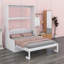 Lit escamotable mural Murphy avec coussin-841864648