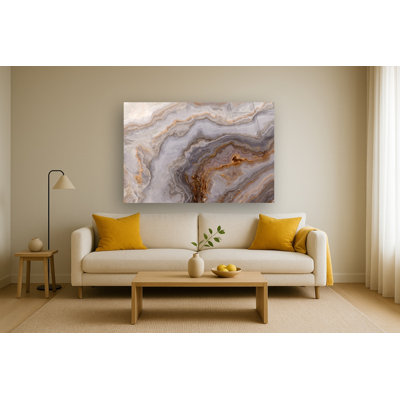 Granite II Frameless Tempered Glass Wall Art - 40" x 60"