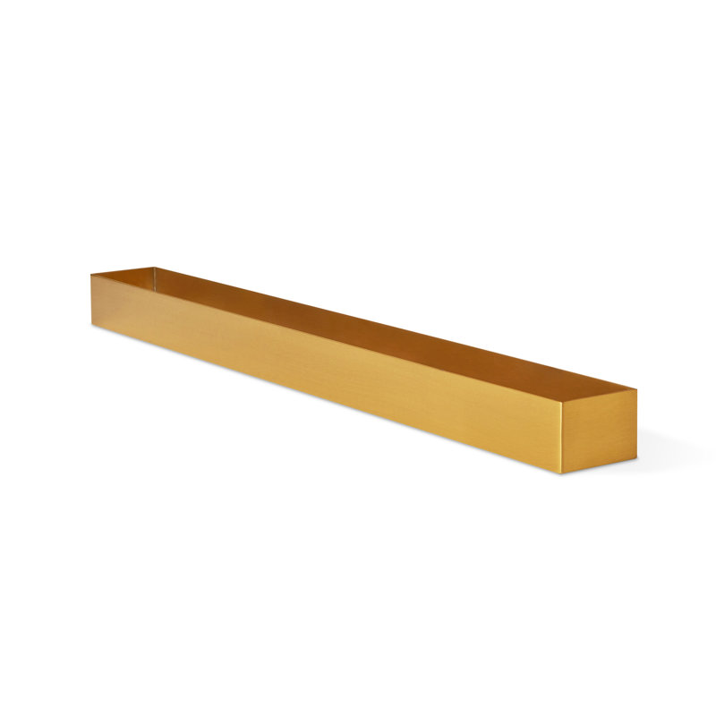 Fruit Trough, Vessel Planter Brass