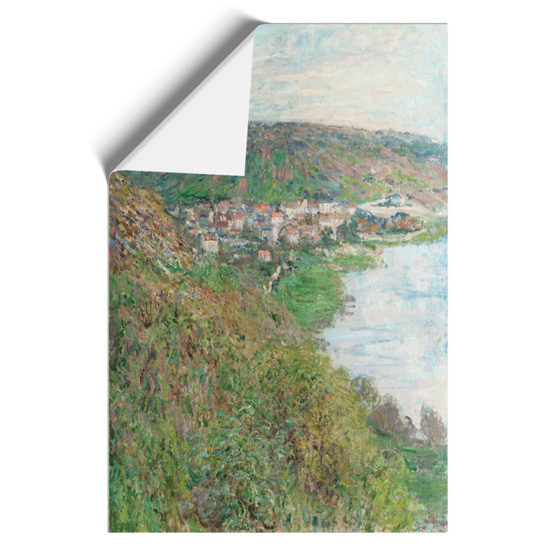 View Of Vetheuil Vol.1 by Claude Monet - No Frame Painting, 30cm H x 21cm W x 0.1cm D