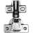 3/8 Overlay 105 Degree Soft Close Face Frame Concealed Hinge