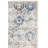 Felty Oriental Ivory/Aqua Area Rug-589831200