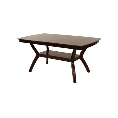 66.4" W DINING TABLE , ESPRESSO