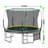 12FT Springfree No Gap Trampoline- Green