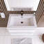 Meuble-lavabo mural simple avec plateau en résine 30 po Jaidy-1213269740