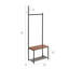 Hall Tree 60cm Wide with Bench and Shoe Storage
