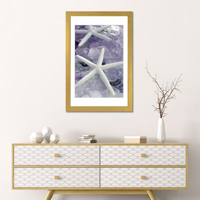 "Verre de mer 1 - mauve" par Alan Blaustein