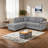 Modern Gray Sleeper Sofas With Storage Ottoman For Small Spaces