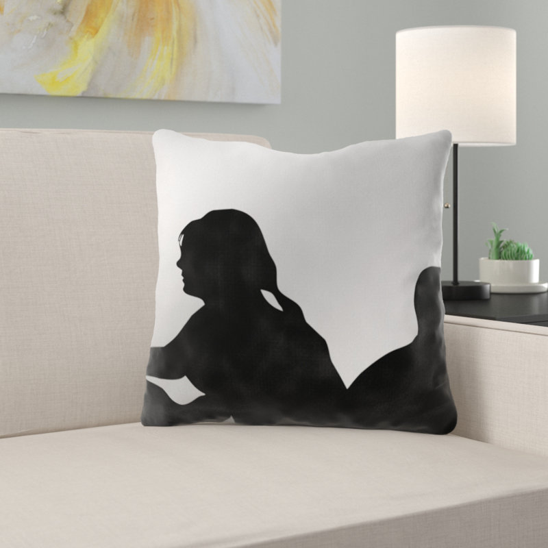 Microsuede Throw Pillow