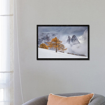 Between Seasons by Lazar Ioan Ovidiu - Floater Frame Print on Canvas
