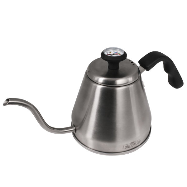 Willsence Electric Gooseneck Kettle Temperature Control, Pour Over Kettle for Coffee and Tea, 100% Stainless Steel Inner Lid and Bottom, 1200W Rapid