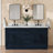 Thornaby 66'' Solid Wood Double Bathroom Vanity with 1.5'' Carrara Marble Top-119156829-91527768