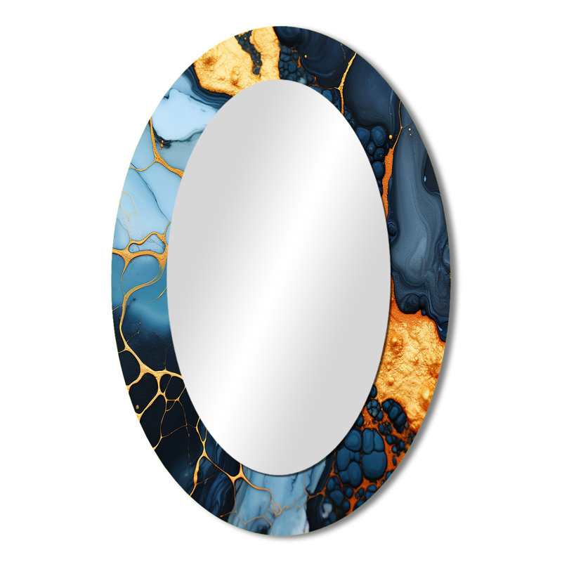 Miroir mural Lava Marble Art, 36 po x 24 po