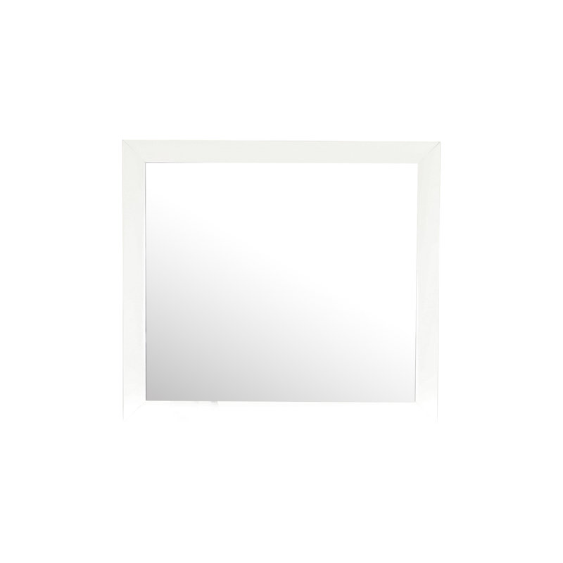 Miroir moderne, Blanc