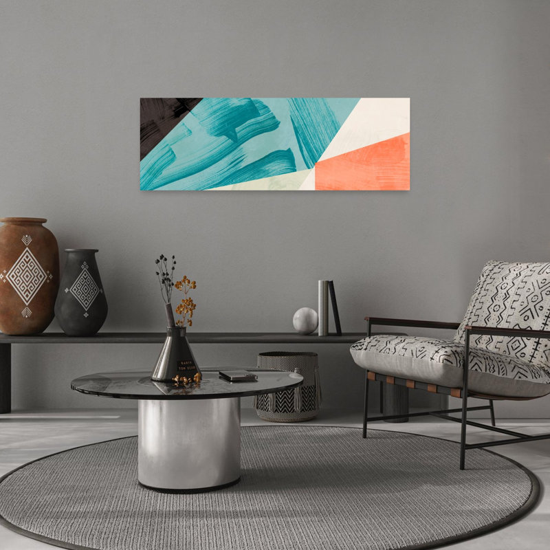 Ecken4 by Ana Rut Bre - Wrapped Canvas Panoramic Print, 30.48 cm H x 91.44 cm W
