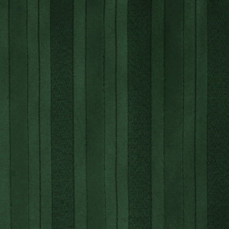 Robyn Striped Jacquard Polyester Square/Rectangle Tablecloth, 70" L x 52" W, Hunter, Rectangular