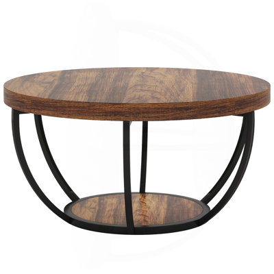 2-Tier  Round Coffee Table