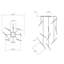 Ballet 9 - Light LED Chandelier-44563562
