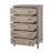 Charleston 32 in. W Rectangular Wood 5 Drawer Chest