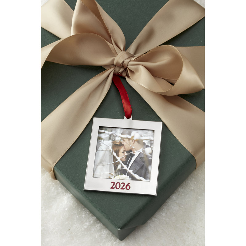 Lenox 2026 Frame Charm Ornament