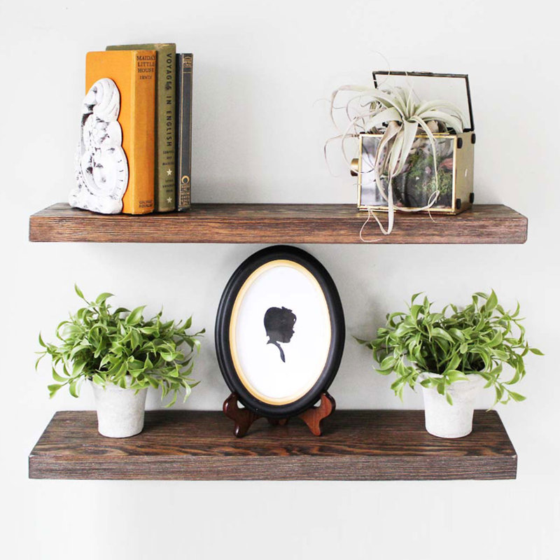 Tom 3 Piece Pine Floating Shelf