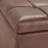 Harrison 36"W Upholstered Vegan Leather Transitional Square Lift-Top Ottoman with Hidden Storage-1296946950