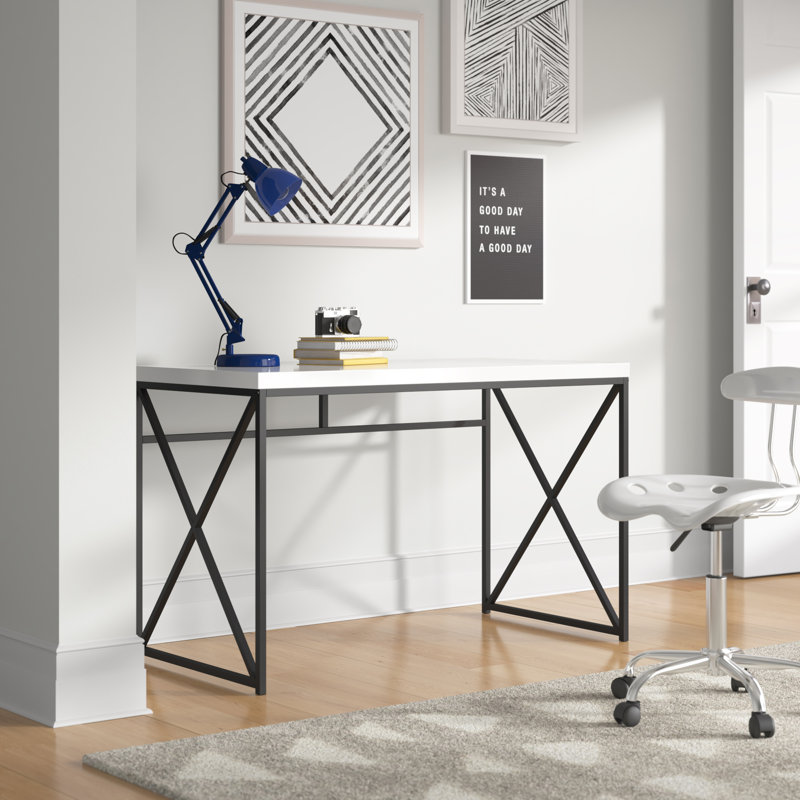 Bureau Jaylein, Blanc/noir lustré