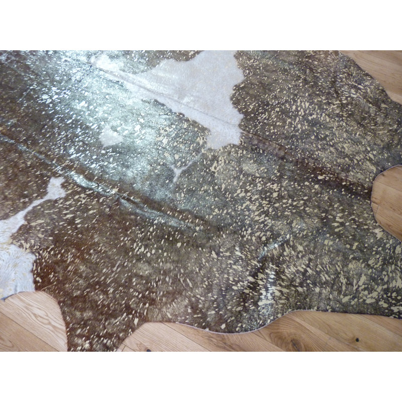 Damaris Cowhide 190cm X 233cm Area Rug
