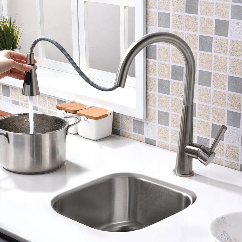 Évier de cuisine encastrable en acier inoxydable, Bol simple, H 7 po x l 15 po x P 13 po