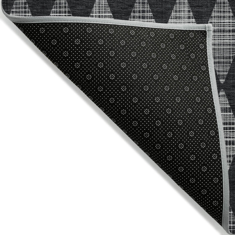 Tapis intérieur / extérieur Loreen avec envers antidérapant, Tapis de couloir 2 pi 3 po x 7 pi 6 po