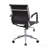 Modern Medium Back Executive Office Chair, Black